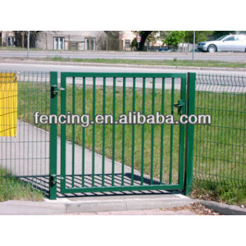 Puerta de oscilación y puerta corredera (fábrica de 10 años)